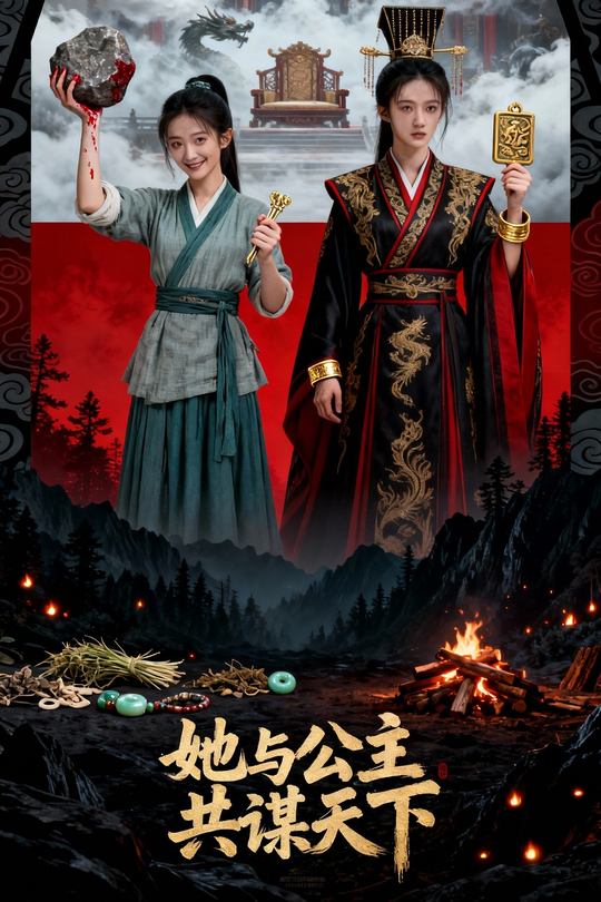她与公主共谋天下封面