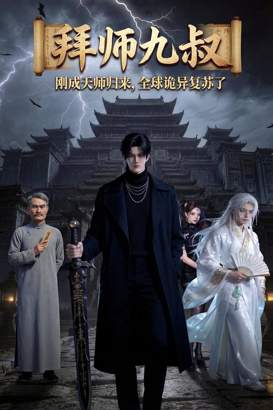 拜师九叔:刚成天师归来,全球诡异复苏了封面