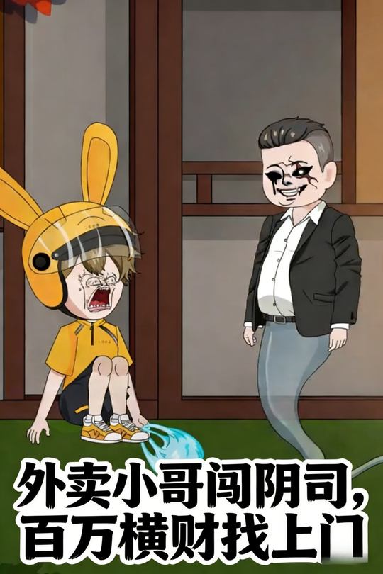 外卖小哥闯阴司,百万横财找上门封面