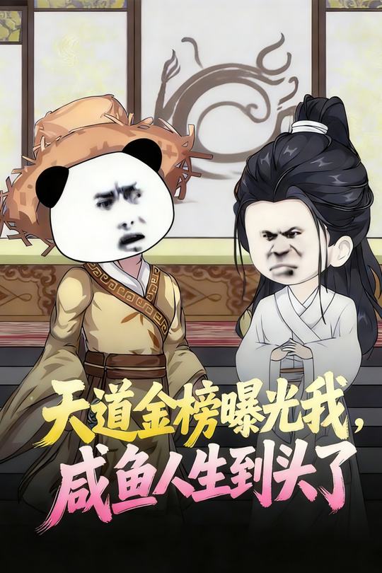 天道金榜曝光我,咸鱼人生到头了封面