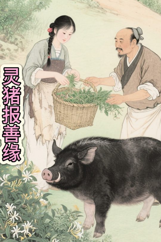 灵猪报善缘封面