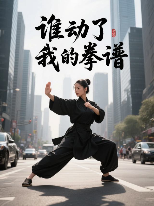 谁动了我的拳谱?封面