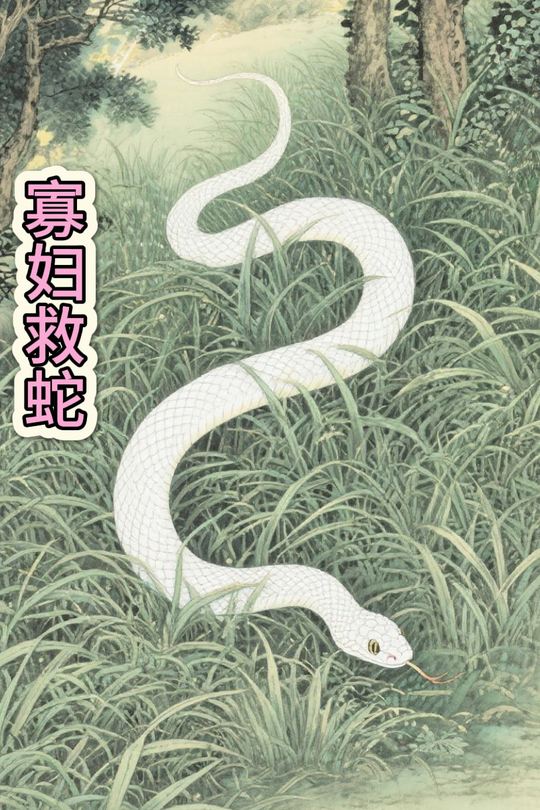 寡妇救蛇封面