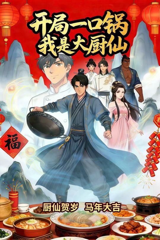 开局一口锅,我是大厨仙封面