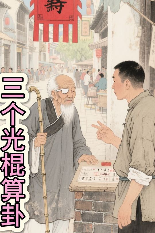 三个光棍算卦封面