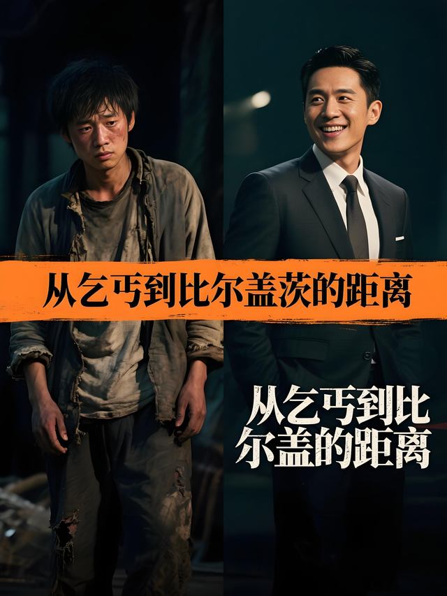 从乞丐到比尔盖茨的距离封面