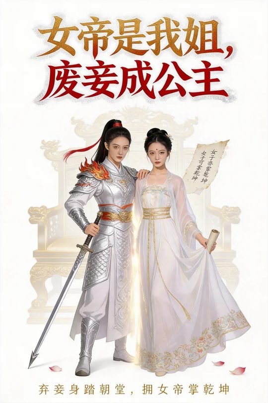 女帝是我姐,废妾成公主封面