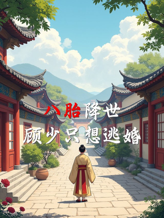 八胎降世,顾少只想逃婚封面