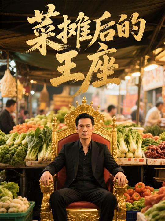 菜摊后的王座封面