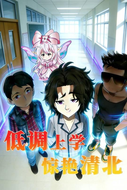 低调上学惊艳清北封面