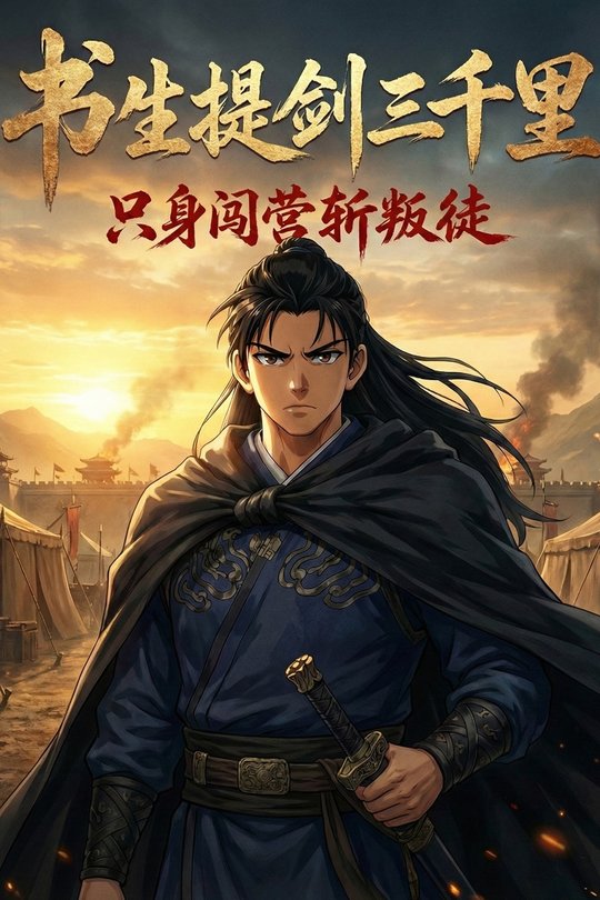 书生提剑三千里,只身闯营斩叛徒封面