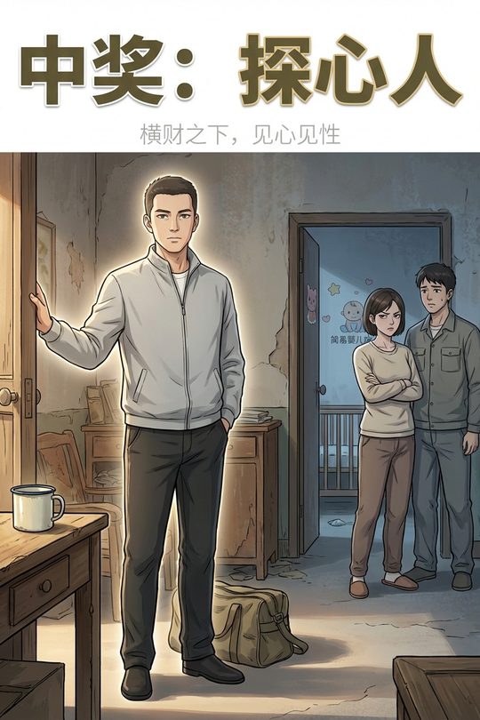 中奖:探心人封面