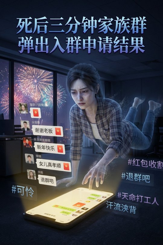 死后三分钟家族群弹出入群申请结果封面