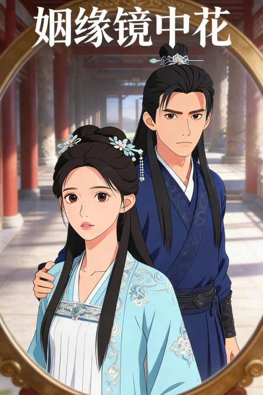 姻缘镜中花封面
