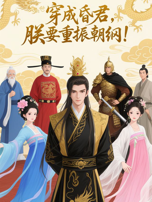 穿成昏君,朕要重振朝纲封面