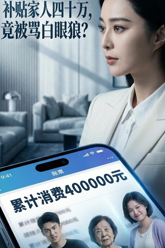 补贴家人四十万,竟被骂白眼狼?封面