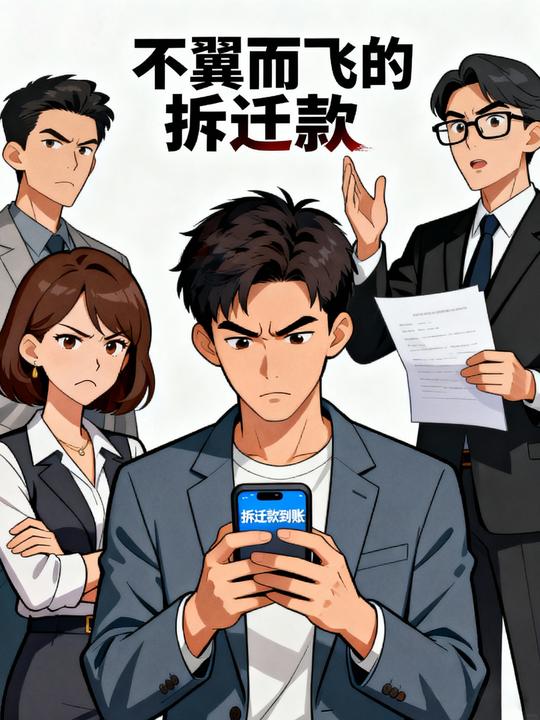 不翼而飞的拆迁款封面