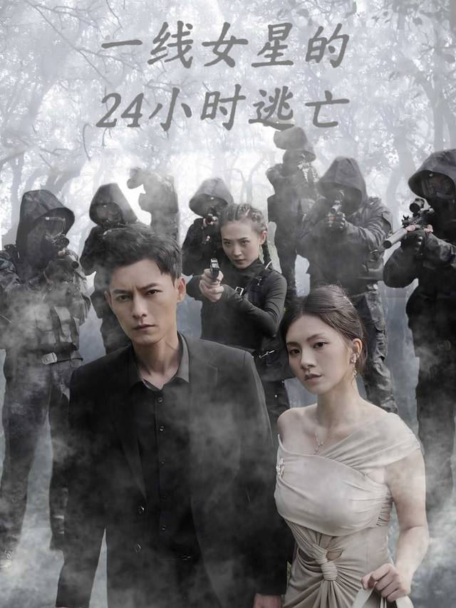 一线女星的24小时逃亡封面