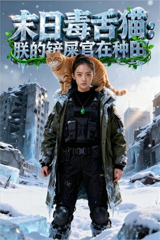 末日毒舌猫:朕的铲屎官在种田封面