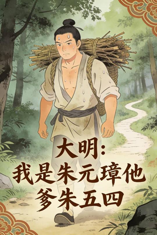 大明:我是朱元璋他爹朱五四封面