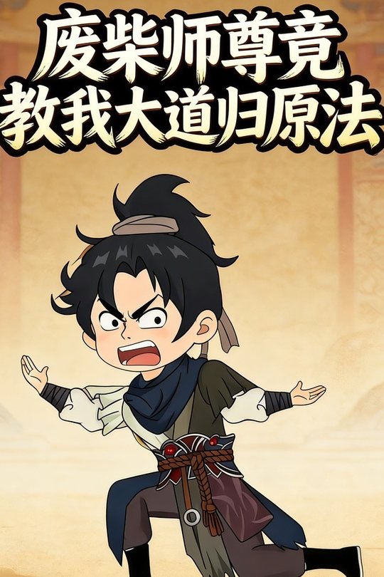 废柴师尊竟教我大道归原法封面
