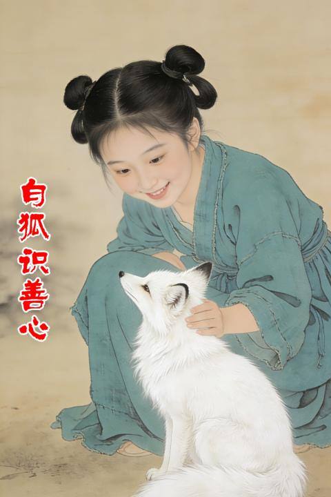 白狐识善心封面