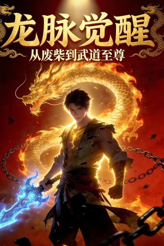 龙脉觉醒从废柴到武道至尊封面