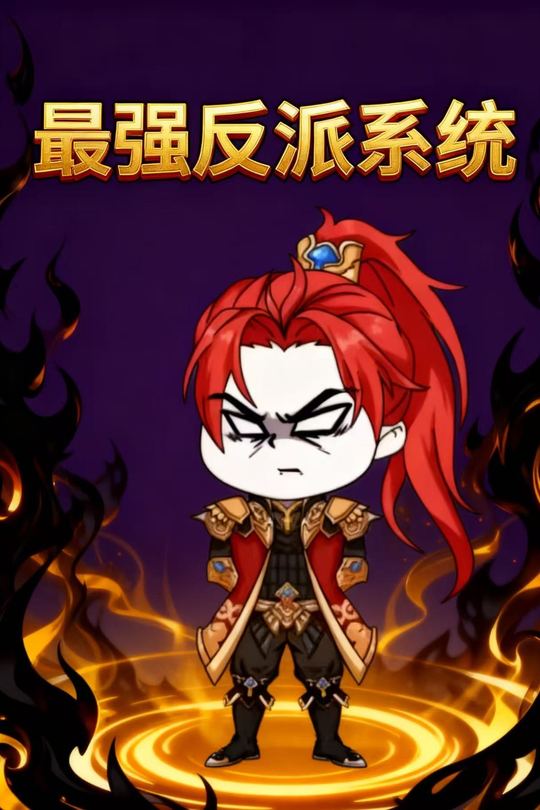 最强反派系统封面