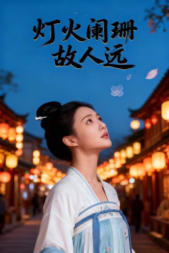 灯火阑珊故人远封面