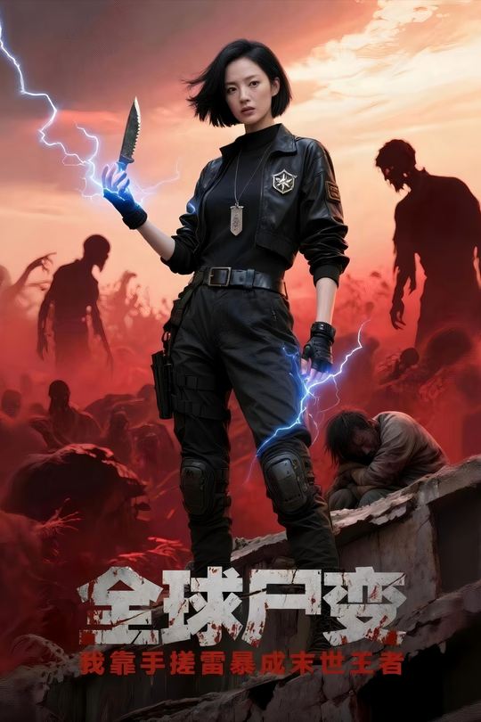 全球尸变,我靠手搓雷暴成末世王者封面
