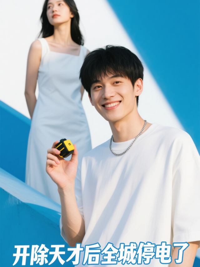 开除天才后全城停电了封面