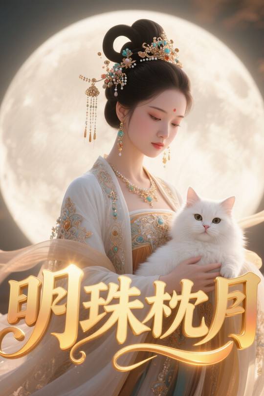 明珠枕月封面