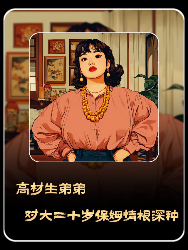 高材生弟弟对大二十岁保姆情根深种封面