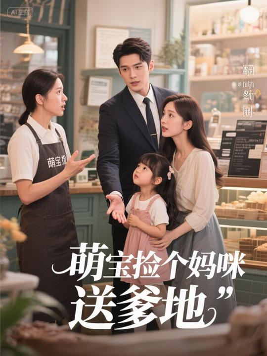 萌宝捡个妈咪送爹地封面