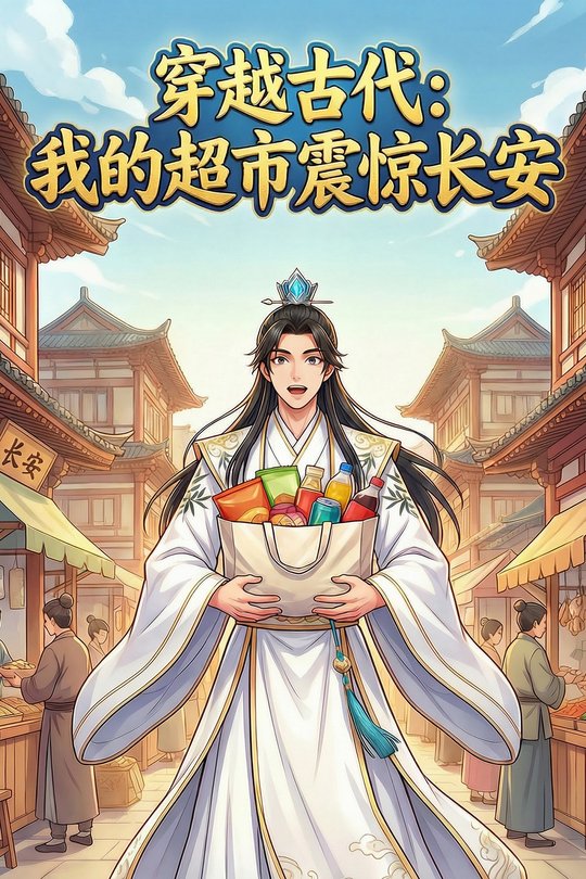 穿越古代:我的超市震惊长安封面