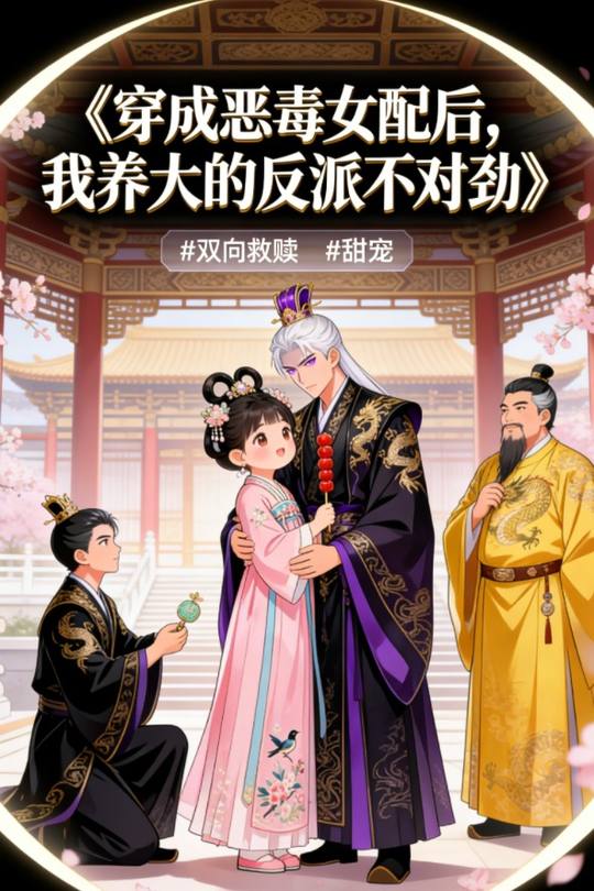 穿成恶毒女配后,我养大的反派不对劲封面