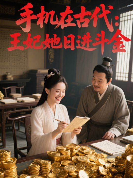 手机在古代:王妃她日进斗金封面