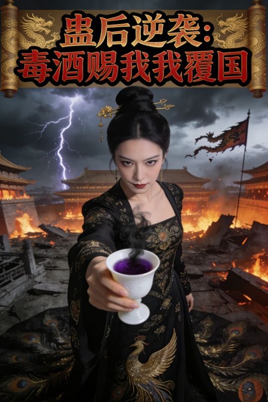 蛊后逆袭：毒酒赐我我覆国封面