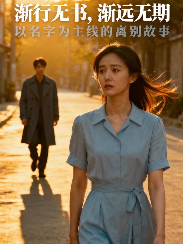 渐行无书,渐远无期封面