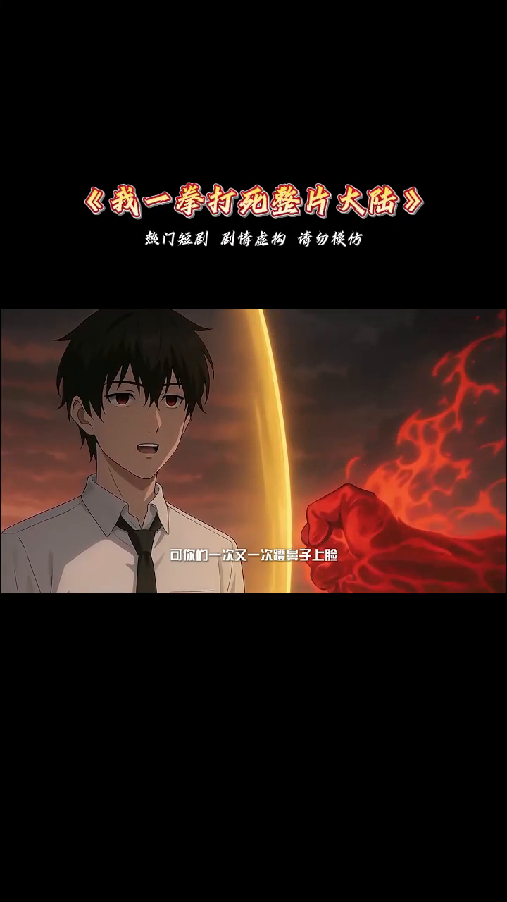 我一拳打死整片大陆封面