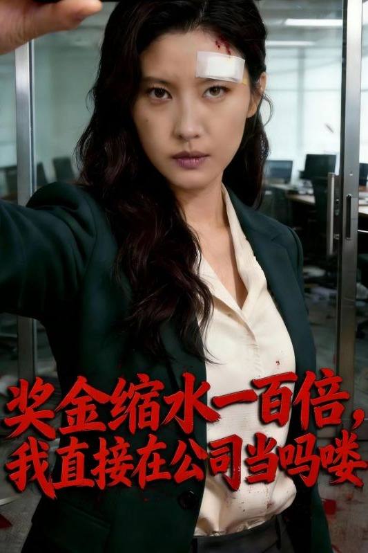 奖金缩水一百倍，我直接在公司当吗喽封面