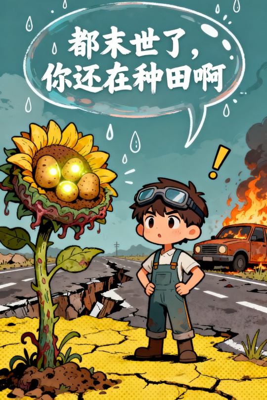 都末世了,你还在种田啊封面