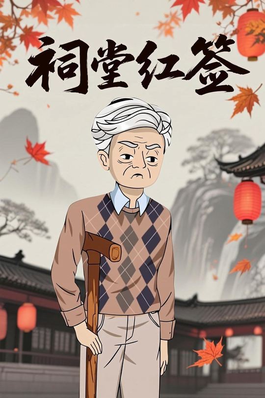 祠堂红签封面
