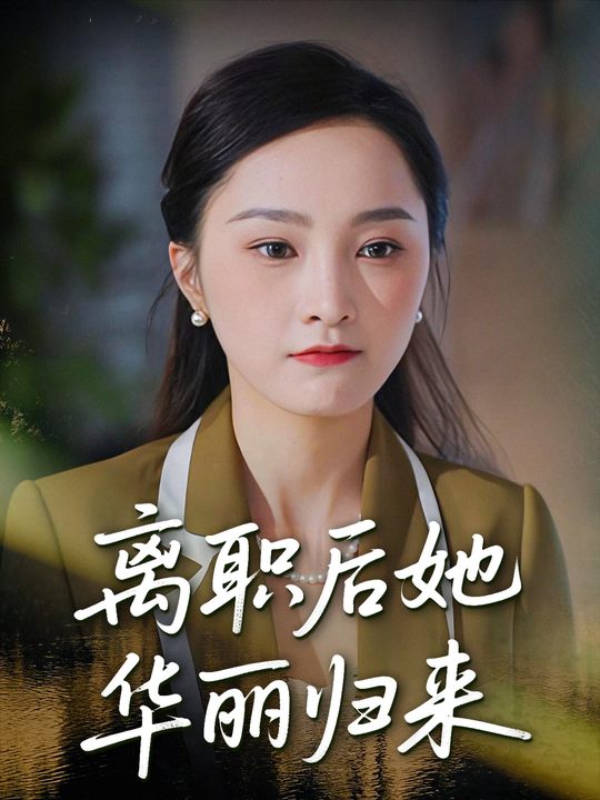 离职后她华丽归来封面