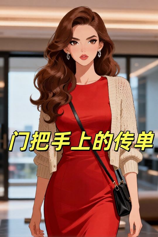 门把手上的传单封面