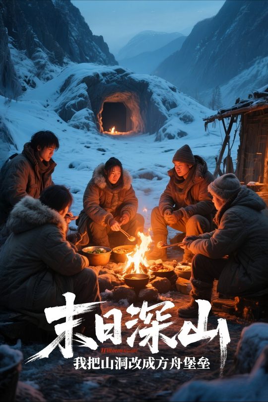 末日深山:我把山洞改成方舟堡垒封面