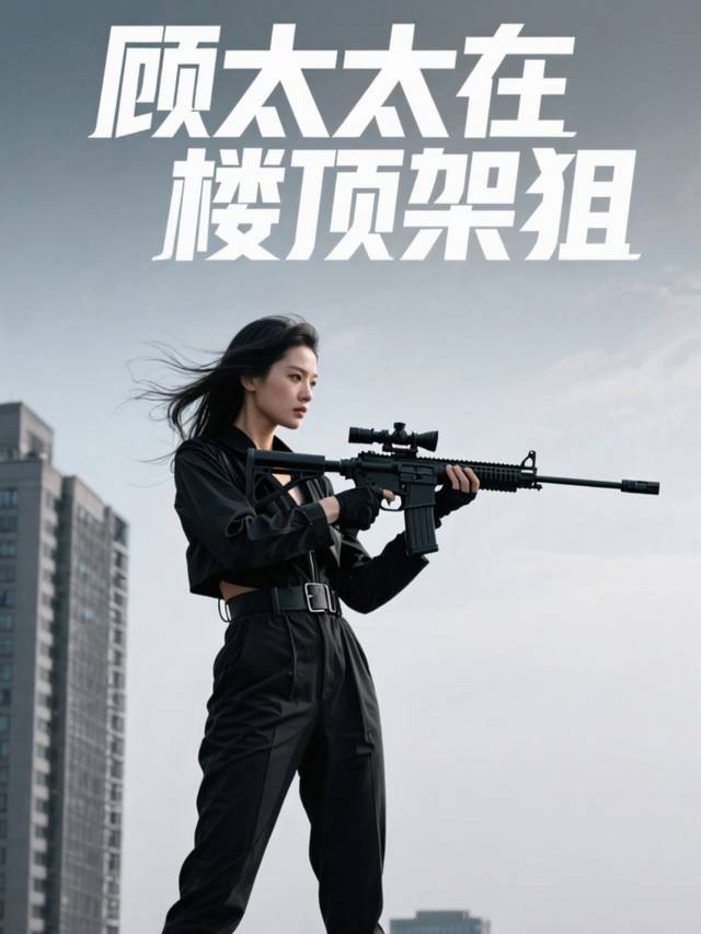 顾太太在楼顶架狙封面