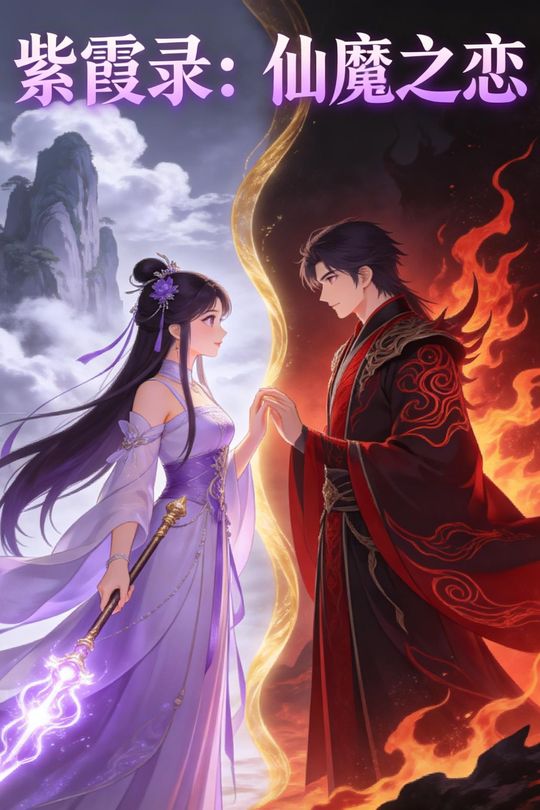 紫霞录:仙魔之恋封面