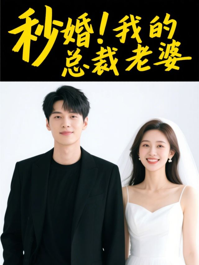 秒婚！我的总裁老婆封面
