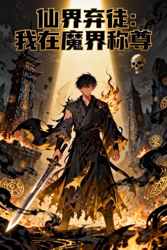 仙界弃徒:我在魔界称尊封面